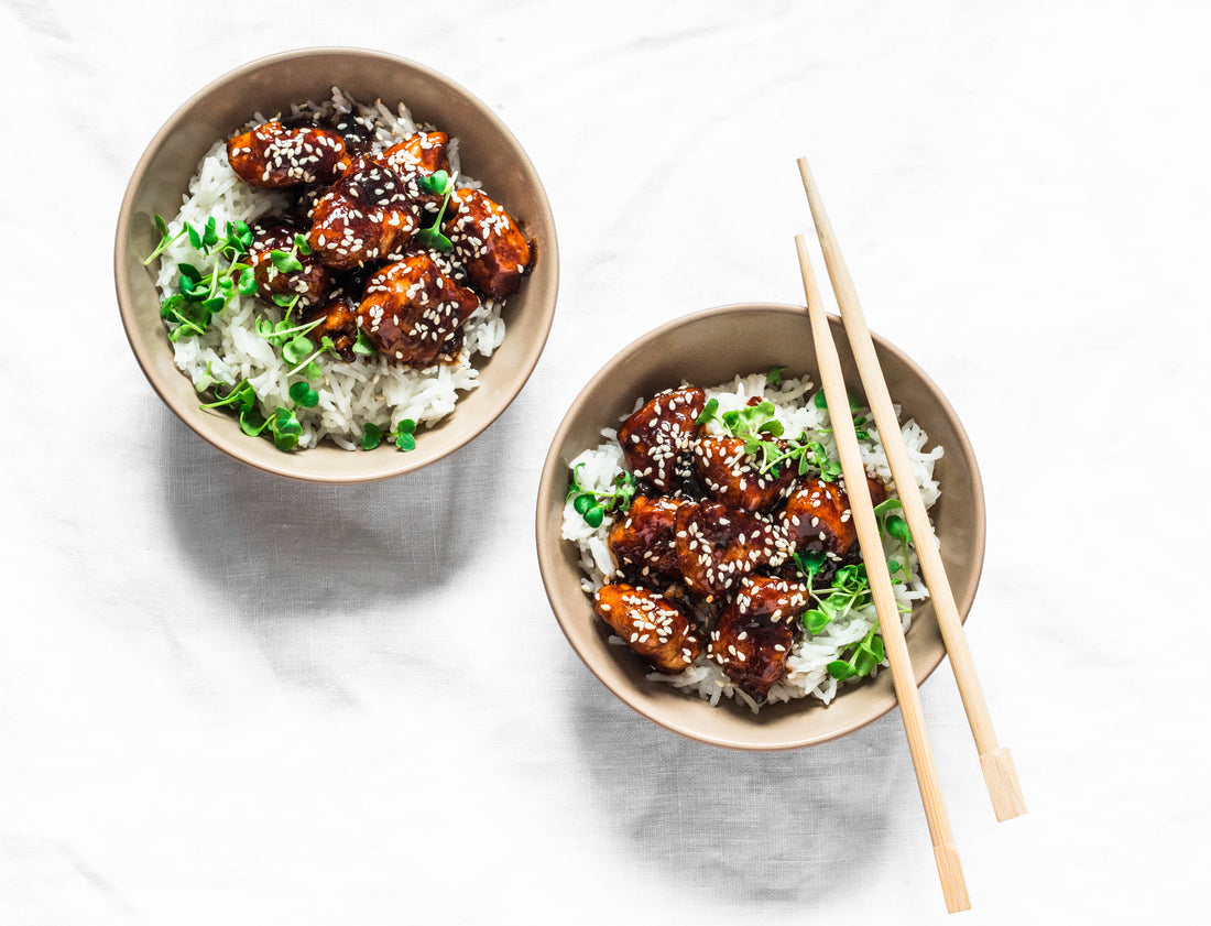 Teriyaki Chicken with Rice & Micro Broccoli