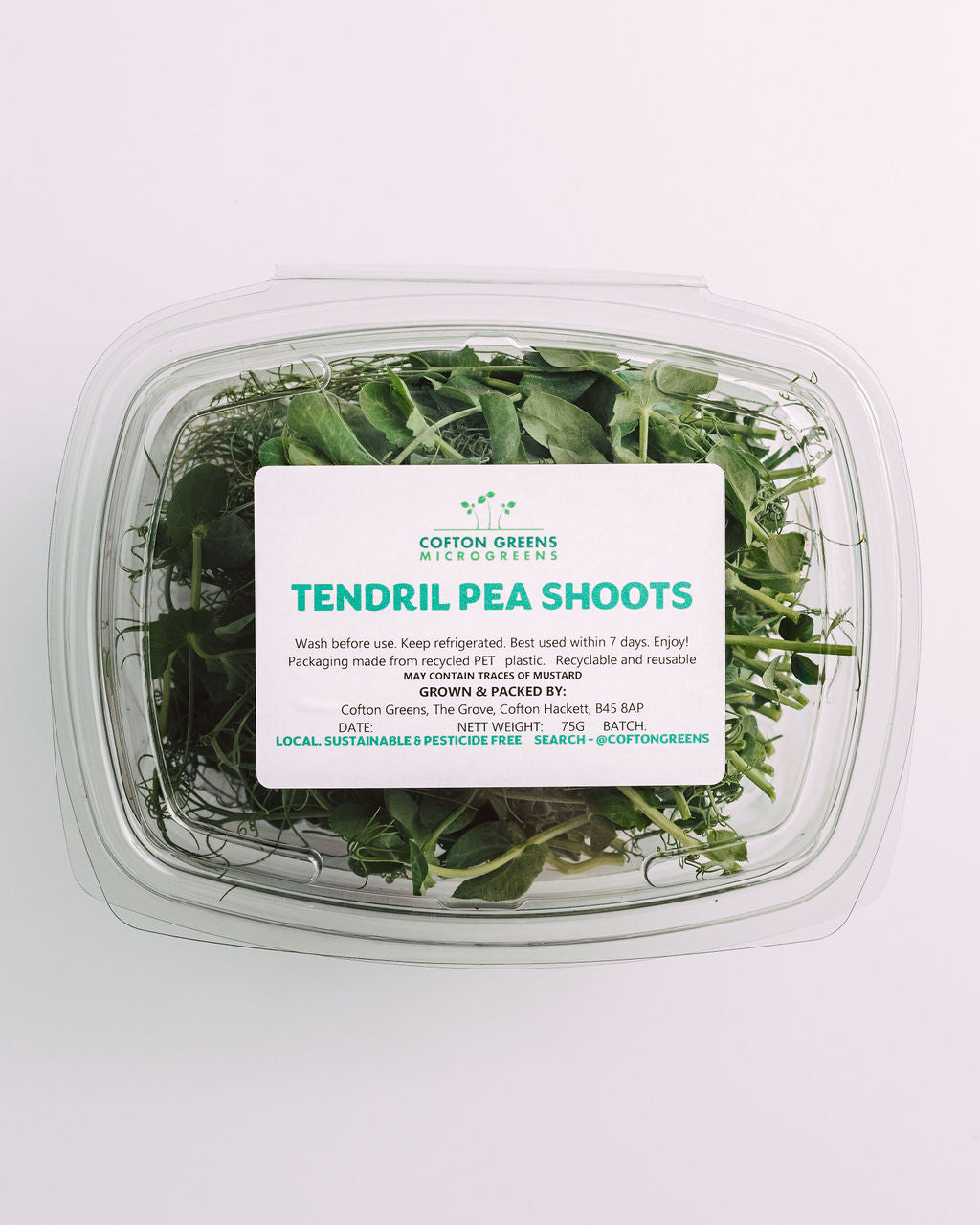 TENDRIL PEA SHOOTS